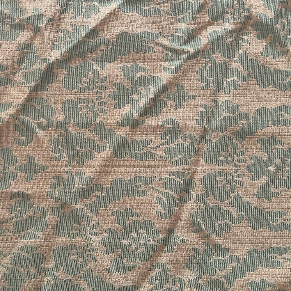 Green/Gold Jacquard Fabric Lot